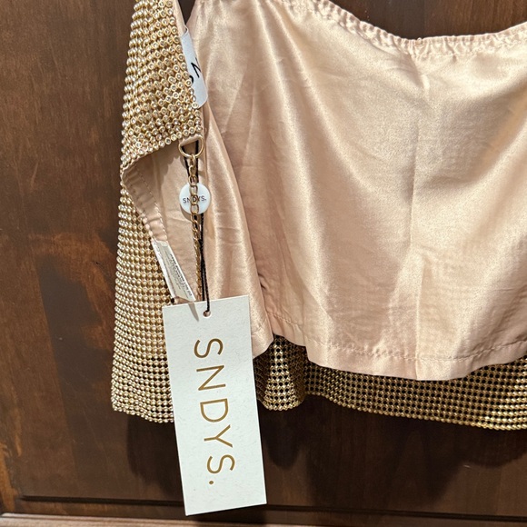 SNDYS Audrina Top Gold S - Picture 8 of 8